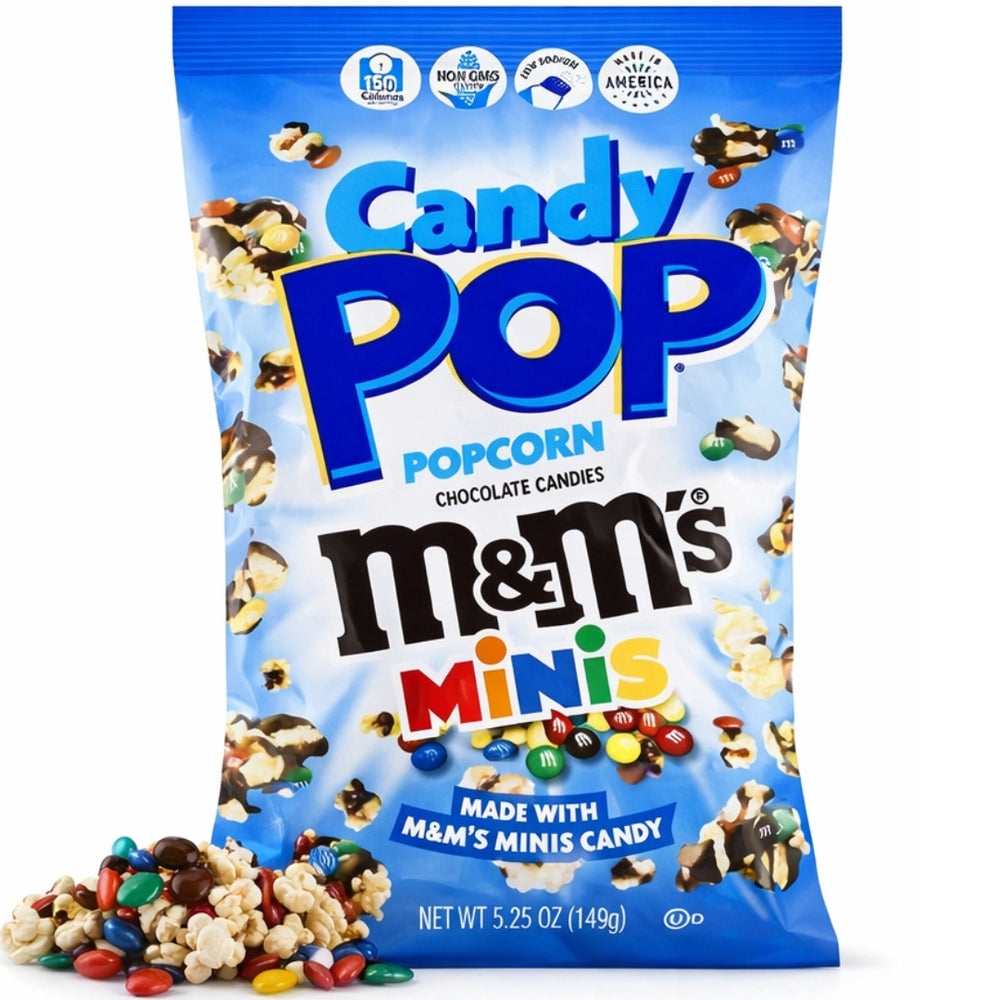 Candy Pop Popcorn M&M's Minis 🇺🇸
