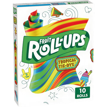 Fruit Roll-Ups Tropical Tie Dye 🇺🇸