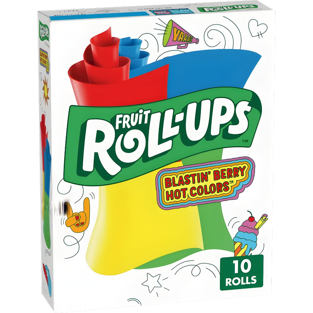 Fruit Roll-Ups Blastin Berry 🇺🇸