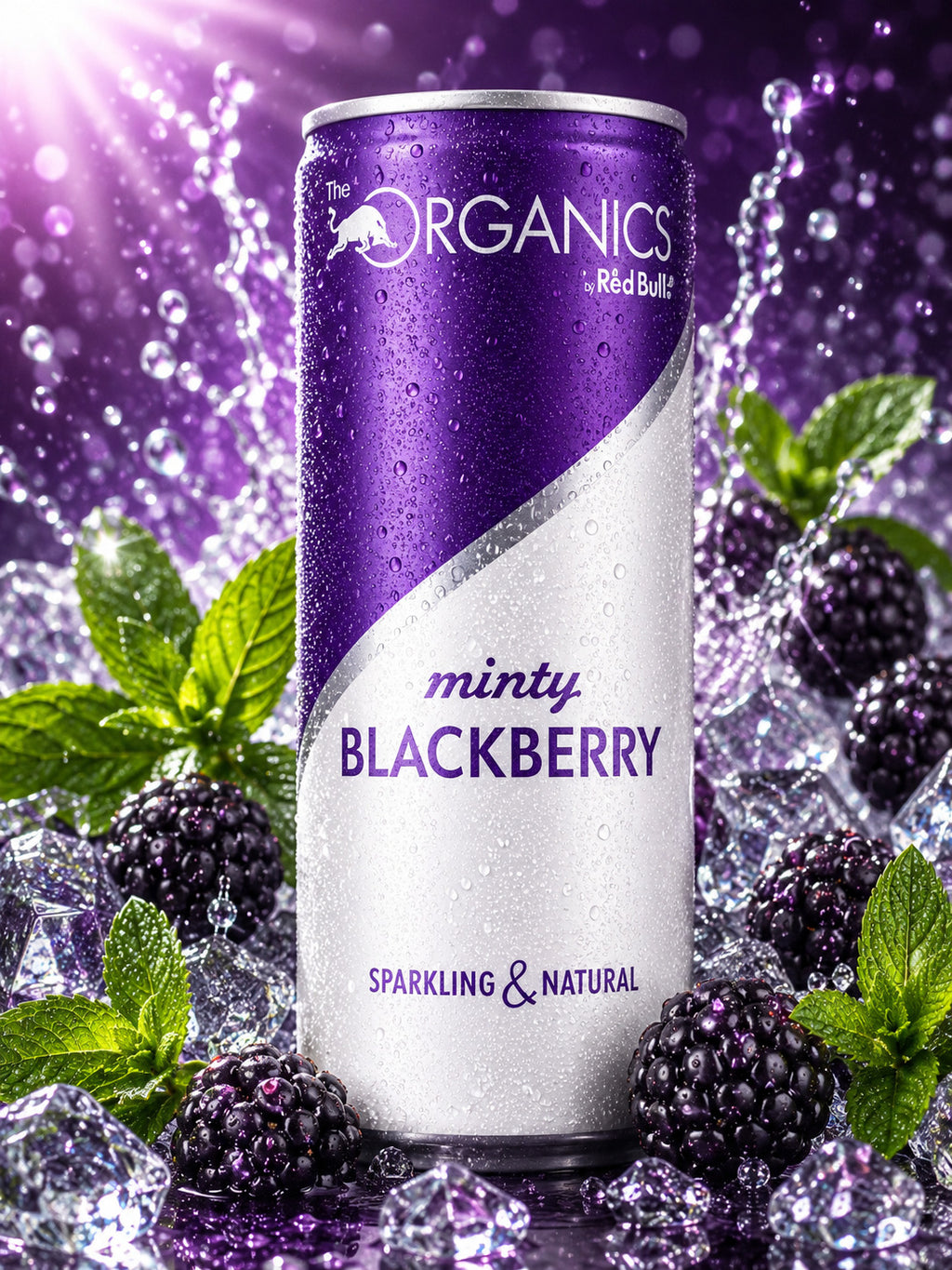 The Organics by Red Bull Minty Blackberry