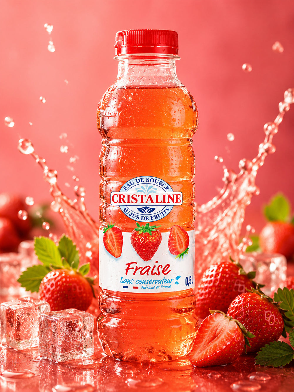 Cristaline Fraise 50cl
