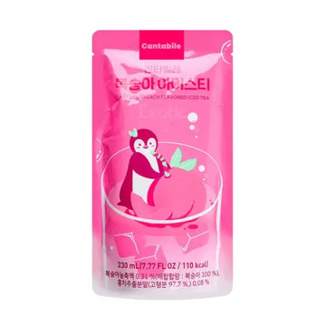 Cantabile Peach Iced Tea – Thé glacé coréen pêche 230 ml