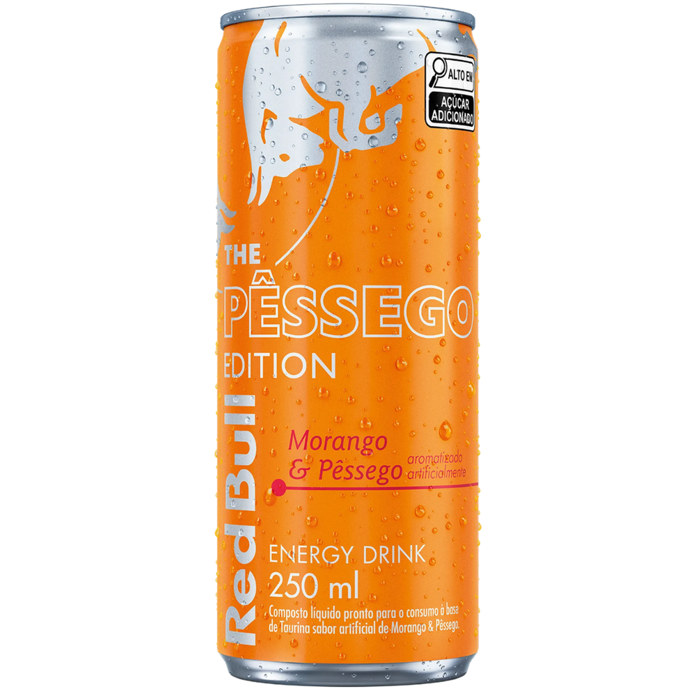 Red Bull Peach Strawberry - Brazil