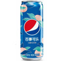 Canette Pepsi Pêche Blanche et Thé Oolong Chine 330 ml