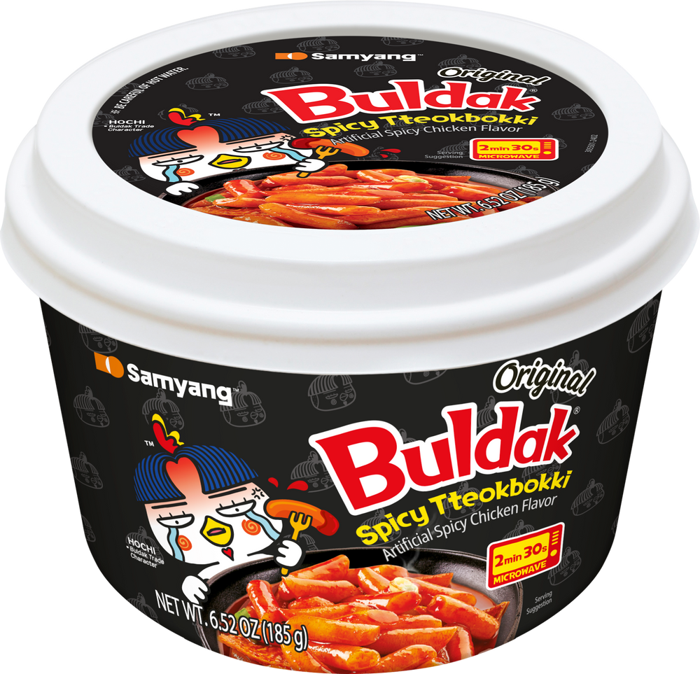 Samyang Buldak Tteokbokki Original 185 g – visuel officiel