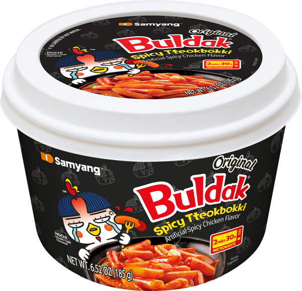 Samyang Buldak Tteokbokki Original 185 g – visuel officiel