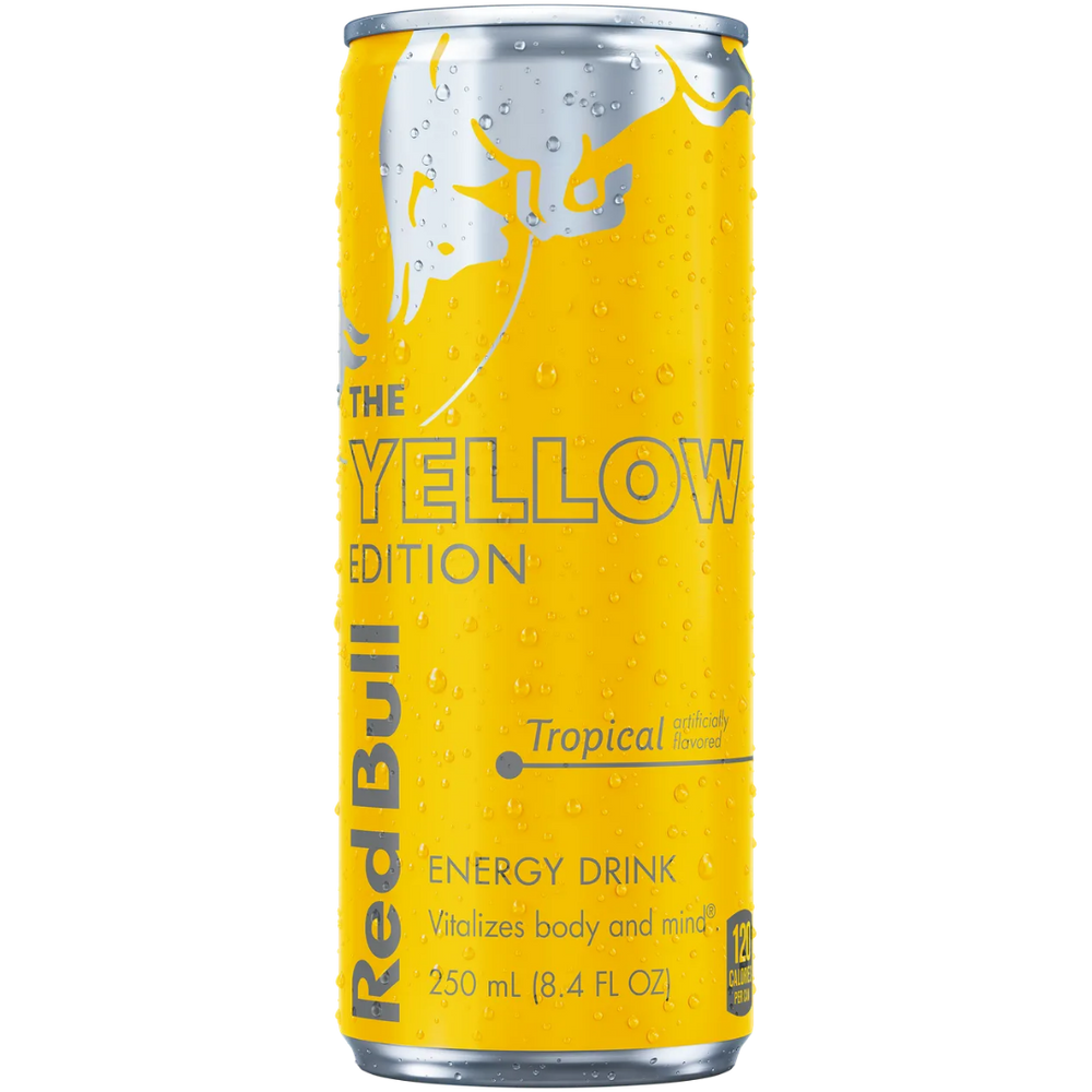 Red Bull Yellow Edition Tropical