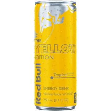 Red Bull Yellow Edition Tropical