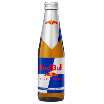 Red Bull Energy Drink Original en Bouteille Verre